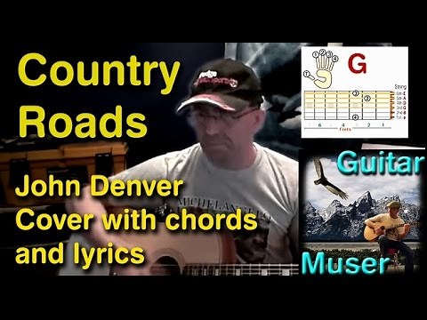 Country Roads - Chords & (how to) Play Along video - John Denver cover