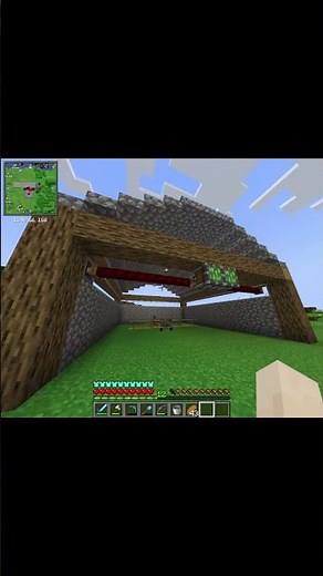 Automatic Hangar Door in Minecraft Create Mod 🚪⚙️