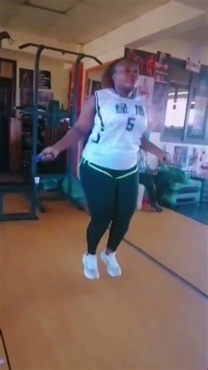 I lost weight using the joping rope