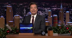 Screengrabs: "I Got Stabbed" Yelp Review, Jimmy's Retro Reporter Twin