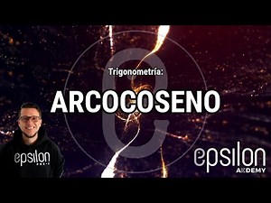 🐘 ARCOCOSENO 💥MEJOR EXPLICACIÓN 💥 #Trigonometría