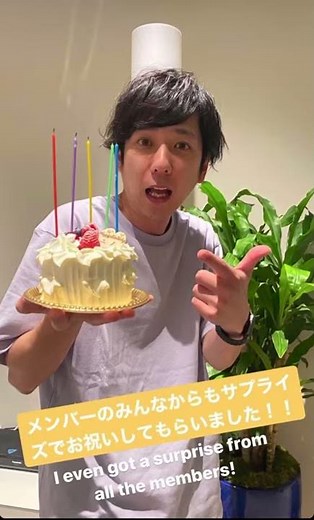 嵐 インスタストーリー 二宮和也 誕生日のプレゼント