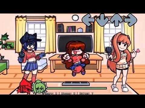 FNF Cappie and Monika Sing Intuition Cover