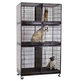 ProSelect 3-Unit Modular Cage Bank, X-Tall