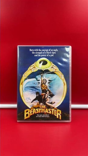 The Beastmaster DVD #madcaptoys #thebeastmaster #dvd