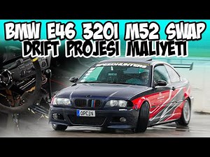 BMW E46 320i Drift Projesi – 2.000€’ya M52 Swap / Piste Yanladık !