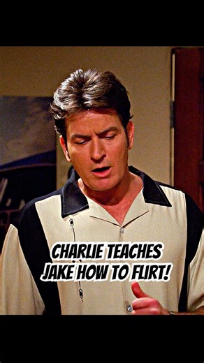 Charlie teaches Jake how to flirt! #foryou #drama #shorts #series #twoandahalfman