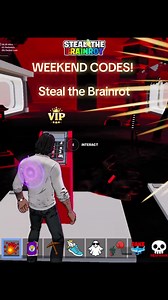 NEW Steal The Brainrot Codes From The Weekend! #fortnite #stealthebrainrot #codes #adminabuse #fortnitecreative