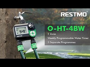 RESTMO Water Timer---O-HT-4BW
