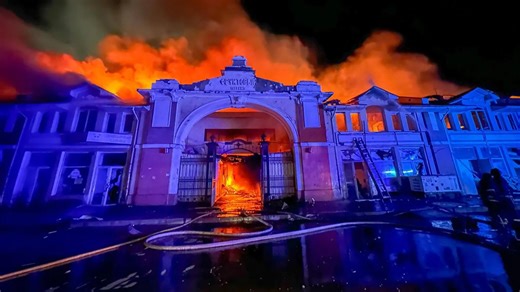 Battle of Black Sea erupts as Russia and Ukraine strike biggest resorts