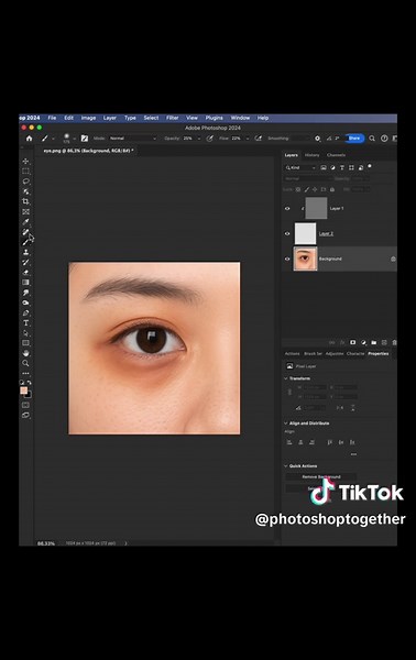 Erase Under-Eye Shadows Fast with Photoshop