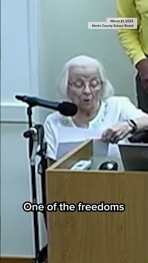 100-year-old lady protests #book #ban