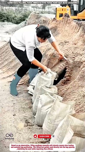 Sand Bag Filling Tool Innovative Tool For Fast Bag Loading