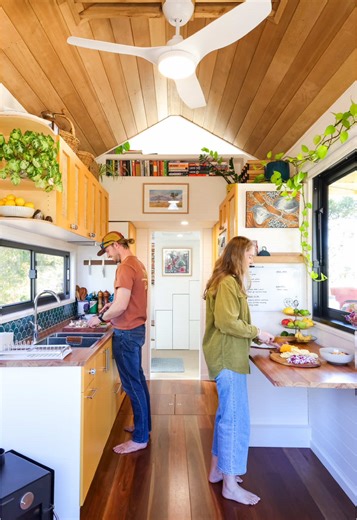 Off-Grid Tiny House: Lexi and Jed's Journey
