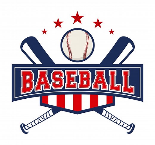 Baseball Logo SVG: Ball & Bats Clipart (digital Download) - Etsy