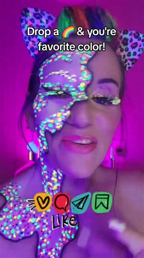 Secret Rainbow Makeup Tutorial That Gives a Viral Glow Up | Full Face Flawless Base #creativemakeup