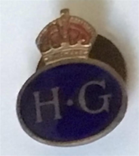 Original WWII British HOME GUARD Lapel Pin - Etsy