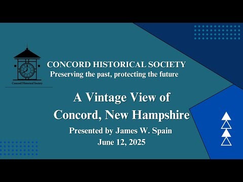 A Vintage View of Concord, New Hampshire - Concord Historical Society
