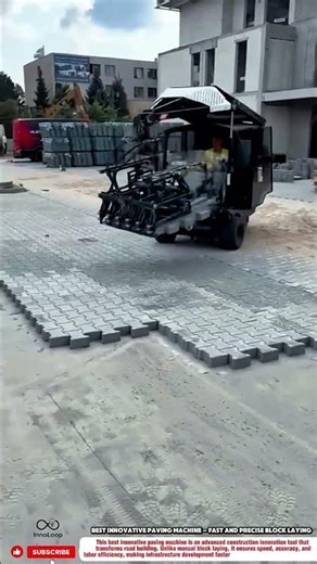 Best Innovative Paving Machine – Fast and Precise Block Laying