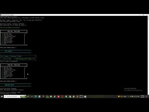 TaskFlow CLI - Professional Todo App (Shery)(GIAIC/PIAIC Hackathon project)