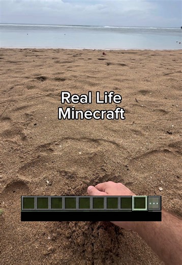 Day 23 🌍⛏️💸 New dimension unlocked. Today I hid money in the sand… but not in the real world👀 Welcome to the Minecraft world! Blocks, pixels, and a classic sand hide mystery edition. Same idea. Different universe. Because why limit the mystery to just one world? Follow @moneymovingmystery because even virtual worlds aren’t safe from the money💰 #minecraft #bali #money