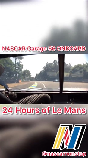 Haven’t posted much of the Garage 56 Le Mans entry. Figured i’d post an onboard! This car sounds and looks amazing! Who’s watching the 24 Hours of Le Mans? • • • ‼️ FOLLOW nascarnonstop FOR MORE NASCAR CONTENT • • • #nascar #race #night #racecar #win #formula #daytona #car #f1 #speed #kansas #playoffs #darlington #NASCARPlayoffs #nascardiecast #carcrash | Alaina Gibbs
