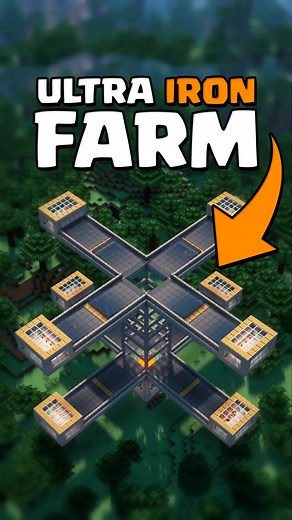 Minecraft Tutorial: Build an Ultra Iron Farm (1.21)