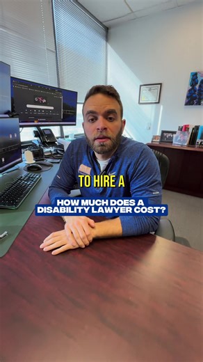 How much does it cost to hire a Social Security disability lawyer? 💰 $0 upfront. We only get paid if you win ⚖️. Our fee is 25% of your back pay, capped at $9,200, and it’s set by federal law. If you don’t win, you don’t pay. If cost is holding you back, it shouldn’t. #SSDI #SocialSecurityDisability #DisabilityLawyer #LegalTips #DisabilityBenefits