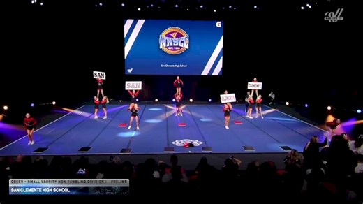 San Clemente High School [2026 Cheer - Small Varsity Non Tumbling Division I Prelims] 2026 UCA National High School Cheerleading Championship DI