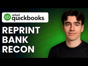 How To Reprint Bank Reconciliation From QuickBooks (Tutorial 2025)