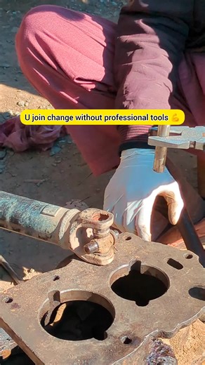 Drive Shaft U-Joint Replacement with Basic Tools