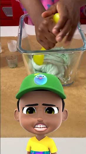 🫠 SLIME TIME With OmoBerry: Slimy Slime Experiment For Kids #slimevideo #scienceforkids