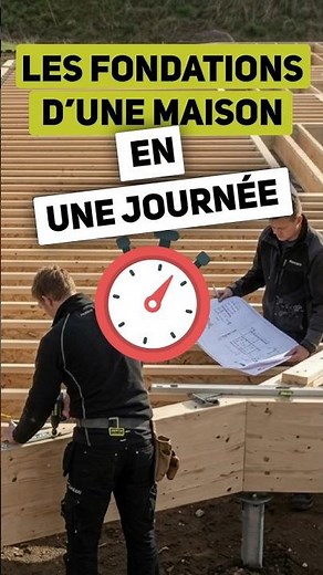 🤯 Laying a house foundation in 1 day? It's possible!