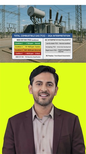 TDCG Total Dissolved Combustible Gas Explained ⚡Transformer DGA Severity and Action Plan (IEEE/IEC)