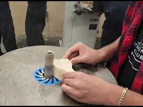 CO2 Dragster - Oscillating Spindle Sander