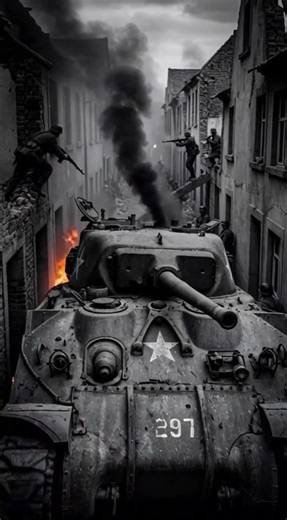 They Surrounded the Tank — One Shell Ended Everything #ww2 #shorts #history #tank