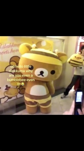 hello rila 😭💛🐝 #rilakkuma #cutecore #fyp #sanx #bumblebee | rilakkuma