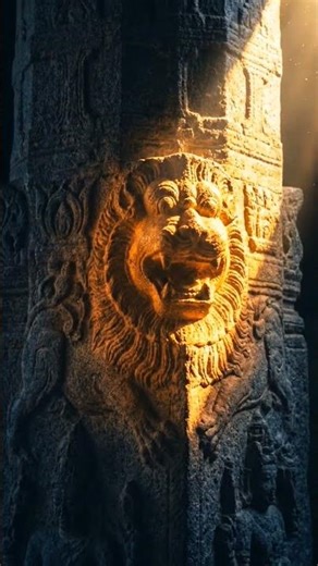 Do you know where the temple where the sun works like a calendar is located? ☀️ #sringeri #myster...