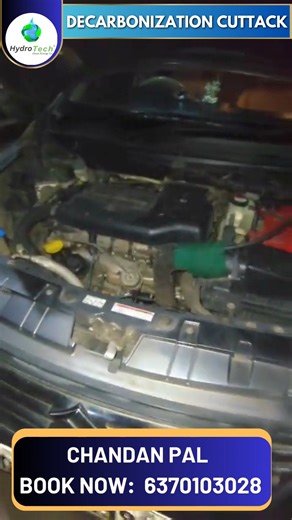 Decarbonization Center in Cuttack // Book Your Service with Chandan Pal - 6370103028 Benefits of Engine Decarbonization Opting for engine decarbonization at Hydrotech Cuttack offers multiple benefits, including: ✔️ Decrease Pollution. ✔️ Increases Milage. ✔️ Increase Vehicle pick-up & performance. ✔️ Reduce black smoke. ✔️ Decrease engine noise ft. vibration. ✔️ Increase smoother driving experience. Book Your Service with Chandan Pal - 79782 46699 #chandanpal #decarbonizationcuttack #HydroTech #