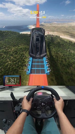 Unbeatable Power 😱😱 Koenigsegg Jesko #rtx4090 #forzahorizon5 #simulator #lamborghini