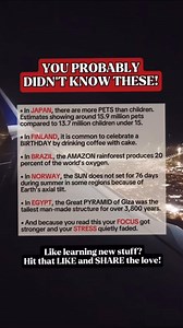Unusual facts from different countries. #FACTs #fblifestyle | Time Facts