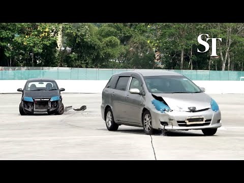 Advanced driving techniques of Singapore's Police Security Command