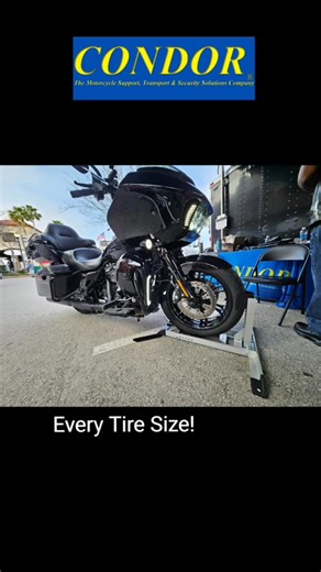 1.5K views · 20 reactions | CONDOR Chopper Chock for larger tires and extreme fenders! https://www.condor-lift.com | CONDOR Products | Facebook