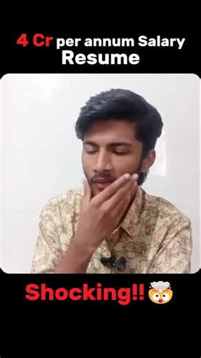 NIT Student Cracks ₹4 Crore Package! | Projects & Internships Matter #shorts #studentsplacement