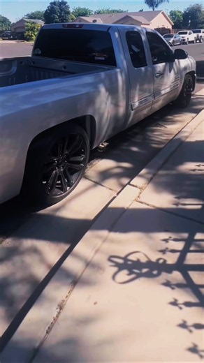 Chevy Silverado 4.3L V6 No Cats Flowmaster Super 10 Side Exit Exhaust #maineexhausts #exhaust #viral
