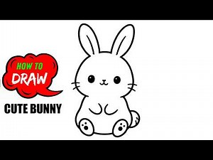 How to Draw a Cute Bunny (SO EASY!) 🐰 Step-by-Step for Beginners