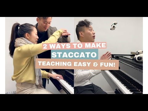 Staccato is fun & easy to practice ep 2 (alone or parent) ft. Isabelle Ng