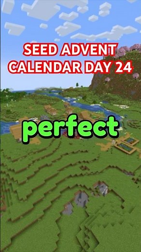 Perfect Minecraft Java Seed! 🤩 ft. @AlphaMC