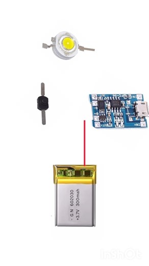 How to Connect Battery,led & Charging Module 🔋 | Complete Wiring Tutorial ⚡ DIY LED Light