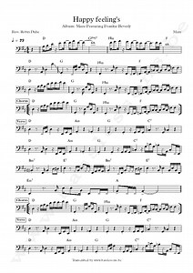 Maze - Happy Feeling's | Bass Transcription | Robin Duhe